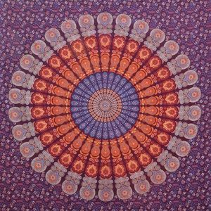 Flower Colorful Tapestry